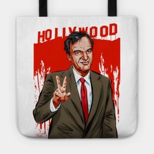 Quentin Tarantino - An illustration by Paul Cemmick Tote