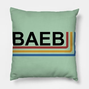 baeb logo Pillow