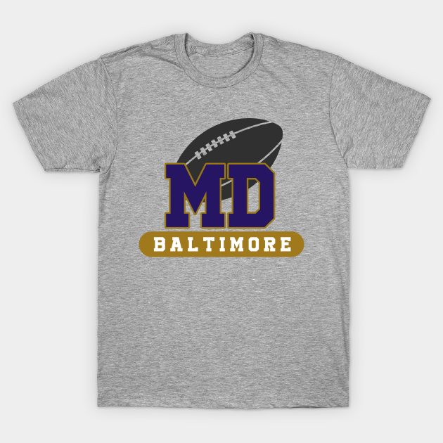 Discover Baltimore Football Team - Baltimore Ravens Football - T-Shirt