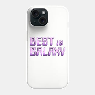 Best in Galaxy Logo Phone Case