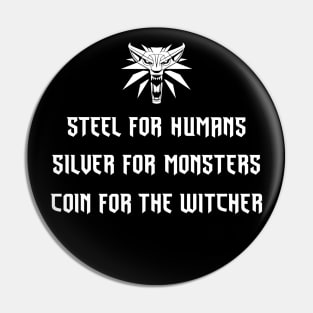 Coin for the Witcher Pin