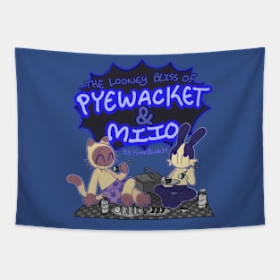 Pyewacket and Miio! The Looney Bliss Tapestry