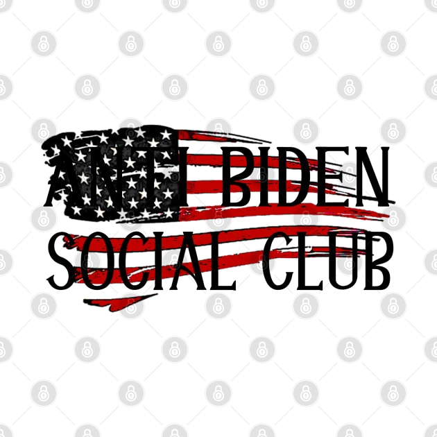 Anti Biden Social Club by Doc Maya