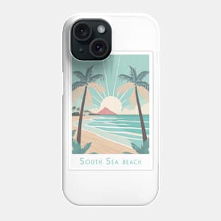 Tropical Serenity - Beach Sunrise Poste Phone Case