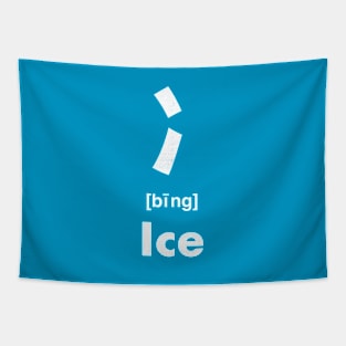 Ice Chinese Character (Radical 15) Tapestry