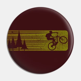 mountain bike mtb cycling gift cyclist mountain biker Pin