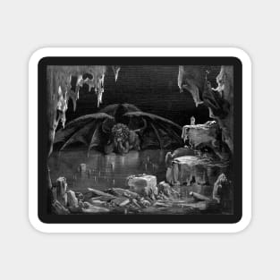 The Vision of Hell - Gustave Dore for Dante's Inferno Magnet