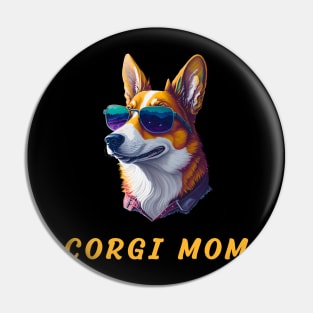 corgi mom Pin