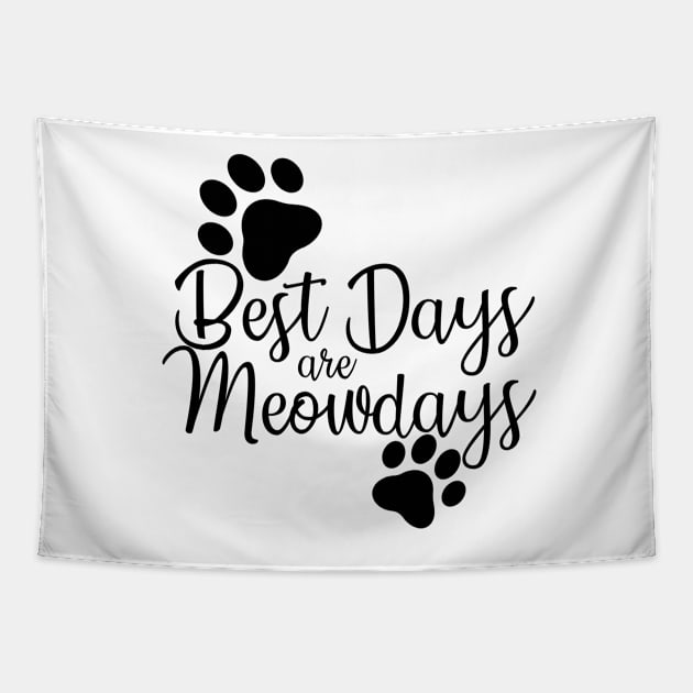 Best Days Are Meowdays Tapestry by smoochugs