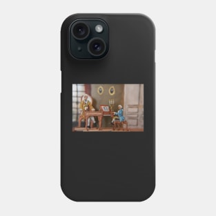 Mozart at the Court in Vienna Phone Case