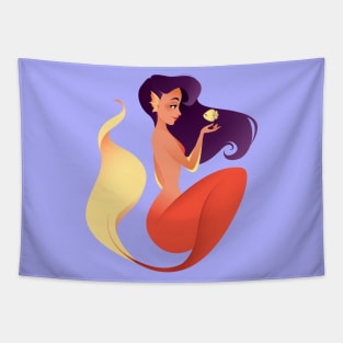 Cute mermaid Tapestry