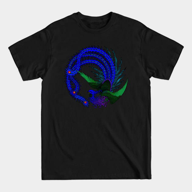 Discover Blue Phoenix - Phoenix - T-Shirt