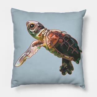 Save The Turtles Pillow