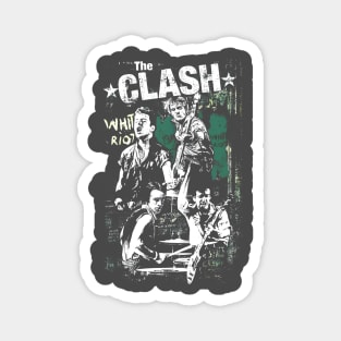 THE CLASH - TYPOGRAPHY CONCERT Magnet