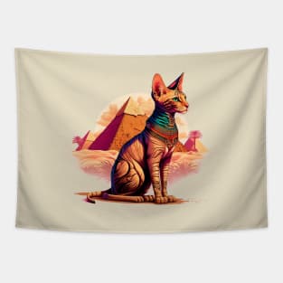 Sphynx Of Desert Tapestry