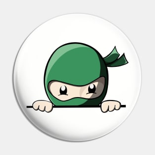 Peeking Ninja Pin