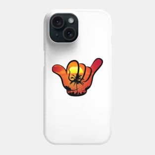 hand beach weather Phone Case