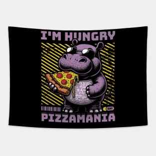 I'M HUNGRY EAT PIZZAMANIA Tapestry