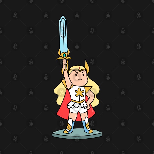 Mini she-ra Adora by moonfist