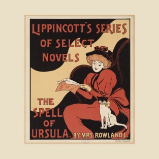 Lippincott's Series of Select Novels The Spell of Ursula Vintage Poster T-Shirt