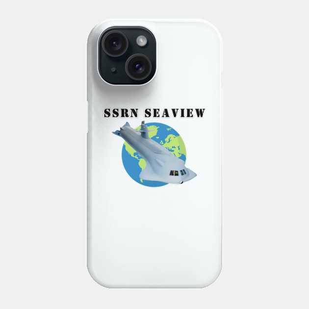 Voyage to the Bottom of the Sea - Seaview Phone Case by Desert Owl Designs