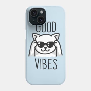 Good Vibes Cat Phone Case