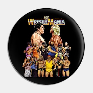 Andre And The Big Friends Pin