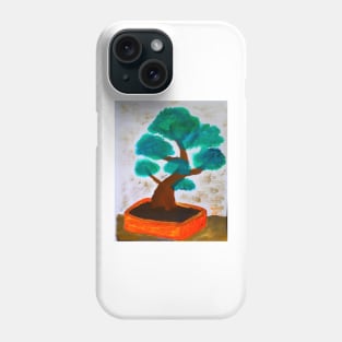 Bonsai Tree Painting Phone Case