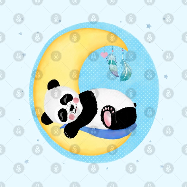 Baby Panda boy by CalliLetters