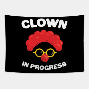 Clown College Gym Tshirt For Circus Training Tapestry