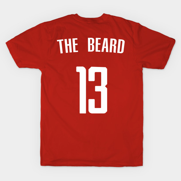 James Harden Red Rockets Jersey Sticker for Sale by