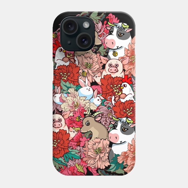 Because Vegan Phone Case by huebucket