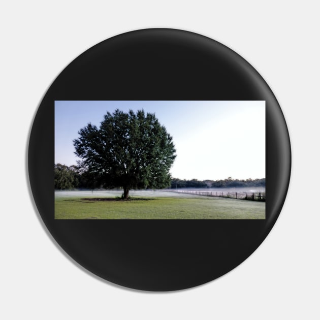 Tree in Pasture Pin by EileenMcVey