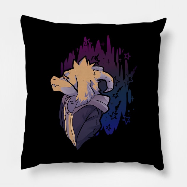 SwapFellShift Asriel Pillow by WiliamGlowing