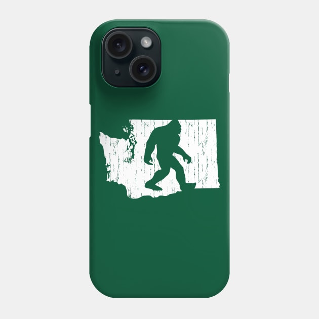 Bigfoot Country - Washington State Phone Case by dustbrain