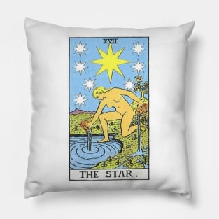 The Star Tarot Pillow