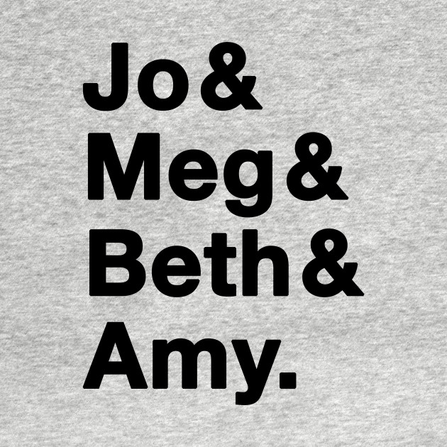 Little Women Ampersand - Black Text