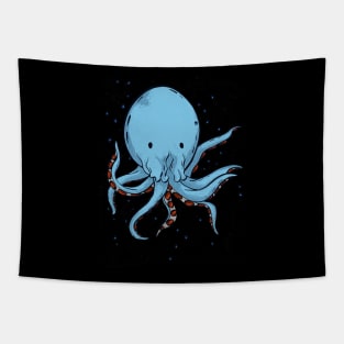 Octopus Vintage Retro Octopus Sea Creatures Tapestry