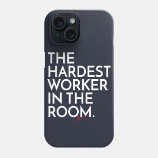 The hardest worker in the room | Garyvee Phone Case