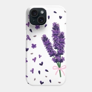Luscious Lavender Bouquet Phone Case