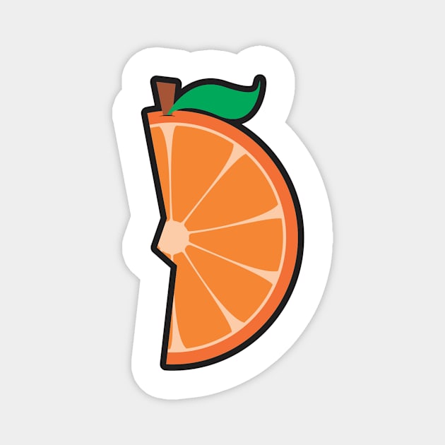 Couple Orange (girl) Magnet by sitorus