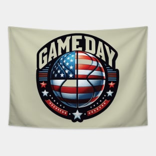 This is a Gameday Tapestry