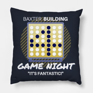 Baxter Building Game Night (light) Pillow