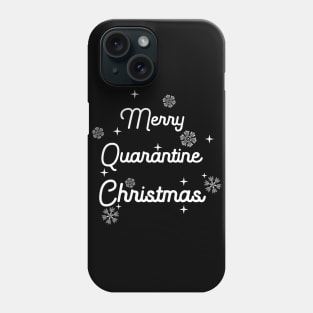 merry quarantine christmas Phone Case