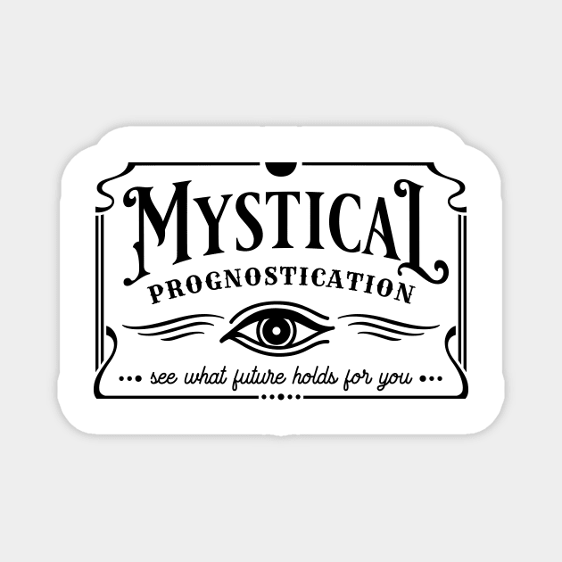 Mystical Prognostication Magnet by quillandivypress