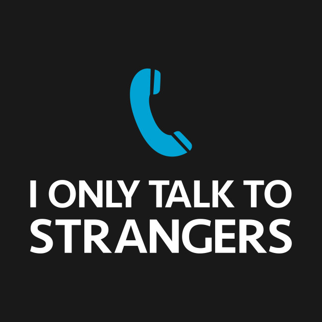 The Stranger-I Only Talk to Strangers by jonathanlevit