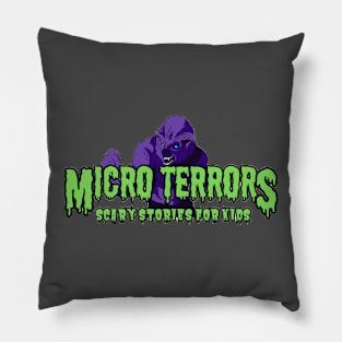 Micro Terrors Werewolf Design Pillow