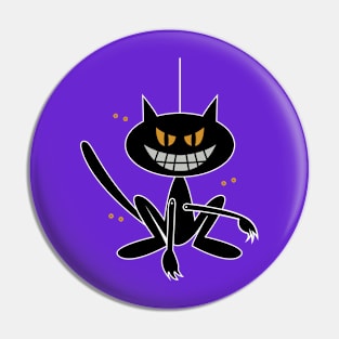 Black Cat Pin