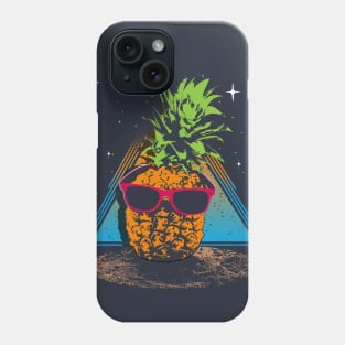 Retro Pineapple Beach Phone Case