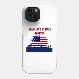 Stars And Strips Forever Phone Case